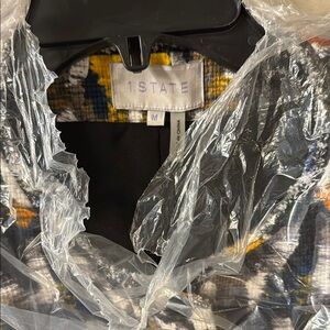 1. State Abstract Pattern Jacket BNWT and never worn.